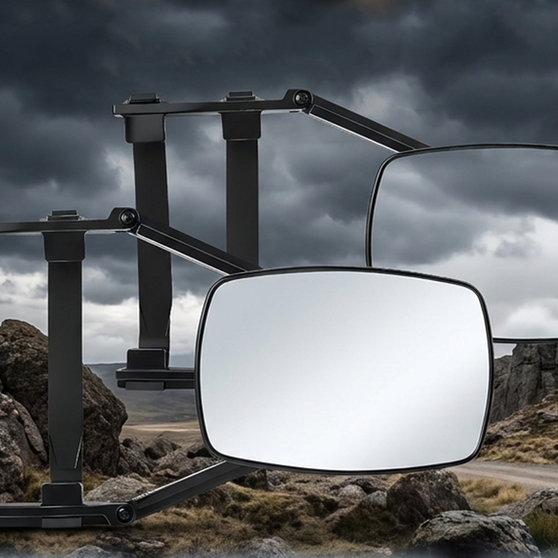 🔥 OFFRE LIMITÉE : 50 % DE RÉDUCTION ! 🚛 Une meilleure visibilité, une conduite plus sûre – Rétroviseur télescopique réglable pour remorque 👀