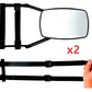 🔥 OFFRE LIMITÉE : 50 % DE RÉDUCTION ! 🚛 Une meilleure visibilité, une conduite plus sûre – Rétroviseur télescopique réglable pour remorque 👀