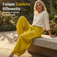 👖💨 PROMO FLASH 50% ! Pantalon Lanterne Femme – Coupe Large, Taille Élastique à Cordon, Jambes Amples, Léger & Confortable, Idéal Été & Quotidien ✨