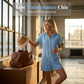Combishort femme à manches courtes avec boutons, coupe confortable et style décontracté