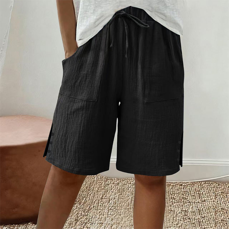 👖 Short d'été avec boutons sur le côté – Stylé, aéré & confortable pour les jours chauds !