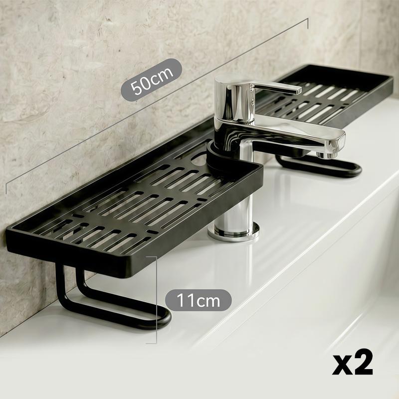 💖 VENTE CHAUDE -49 % 💖 Porte-éponge et égouttoir sans perçage pour évier de cuisine