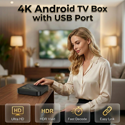 🎁Offre exceptionnelle : 50 % de réduction⏳Boîtier Android TV avec Bluetooth