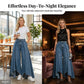 👖 Jean femme taille haute à jambes larges et ourlet asymétrique – look moderne, flatteur et facile à assortir