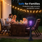 🦟☀️ PROMO FLASH 50% ! Appareil Anti-Moustiques Solaire Extérieur – Double Éclairage (Violet/Blanc), Autonomie, 4 Options, Parfait pour Jardin, Terrasse & Camping ✨