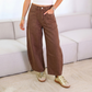 👖🌸 Pantalon taille haute à jambes larges – Coupe fluide et élégante, silhouette allongée, l’indispensable pour un look effortless au quotidien ☀️🌿