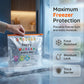 ✨Achetez 2 recevez 1 gratuit 💥Sacs de rangement réutilisables en aluminium refermables (10 pièces)