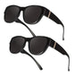 🏖️🔥 PROMO -50% ! Lunettes Soleil Polarisées Sur-Lunettes Femme – 9 Couches Anti-Reflets Eau Route Neige UV400, Grande Monture Glamour Hollywood, Matériaux Haute Qualité Charnières Renforcées · 4 Styles ✨