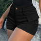 💥50 % de réduction🔥Short cargo taille haute pour femme avec poches — Livraison gratuite à partir de deux articles