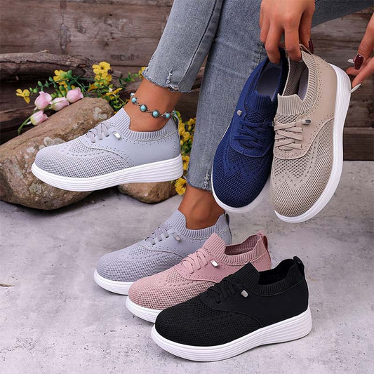 ⏰ -50% – Pour une durée limitée ! Chaussures de marche pour femme en maille respirante à enfiler