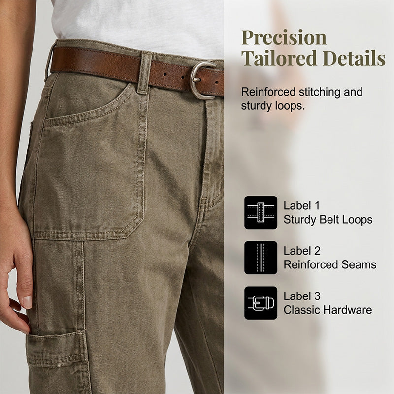 🔥Nouveautés en promotion : Pantalons cargo capri décontractés