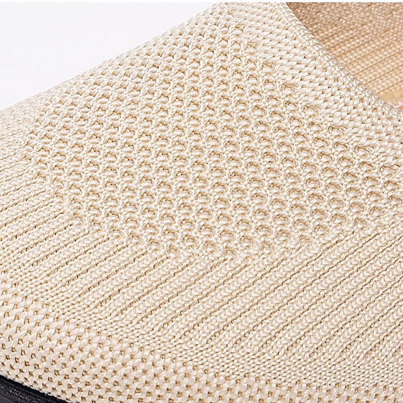 ⏰ Letzte Chance! 50% auf Restbestände！ Ballerines Fly Knit respirantes pour femmes