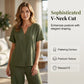 👕Printemps Été Nouvel Ensemble Grande Taille Femme - Chemise Manches Longues Casual & Pantalon Ample, ✨Parfait pour Vacances & Quotidien