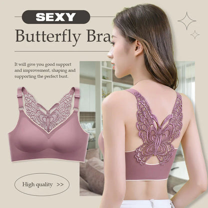 🦋✨ OFFRE -50% ! Soutien-gorge Papillon Sans Armatures – Confort et Maintien