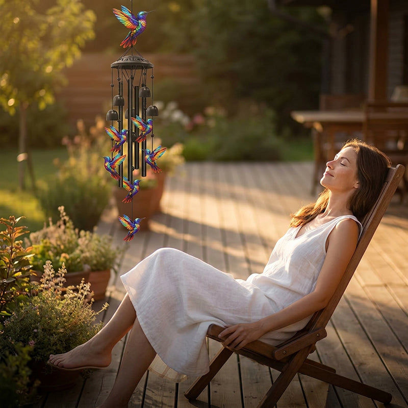 🎐Carillons éoliens commémoratifs en métal vintage pour jardin🎶