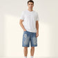 🔥New Arrivals & Best Sellers-Men’s Ripped Distressed Denim Shorts
