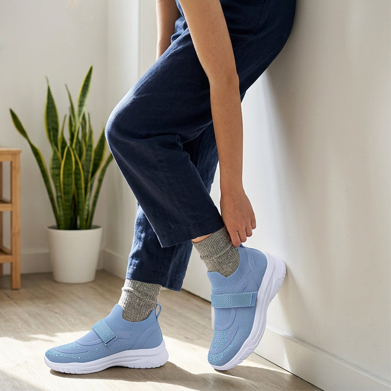 Baskets décontractées en maille respirante pour femme
