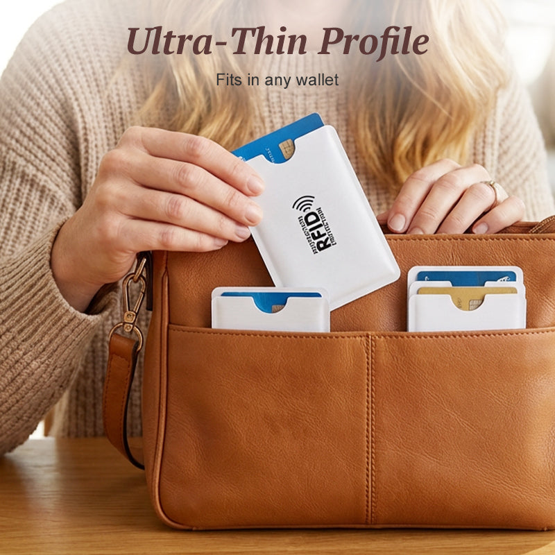 🥳OFFRE EXCEPTIONNELLE 2026🥳Plus de 50 000 vendus !🔒 Étuis pour cartes de crédit avec protection RFID