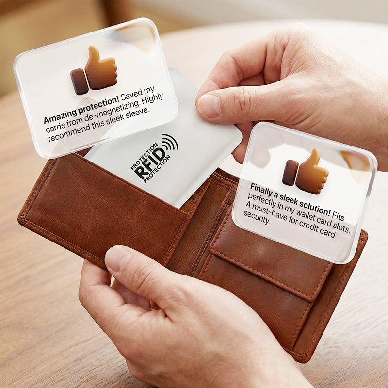 🥳OFFRE EXCEPTIONNELLE 2026🥳Plus de 50 000 vendus !🔒 Étuis pour cartes de crédit avec protection RFID