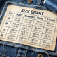 Haut en denim patchwork à mailles pour femme
