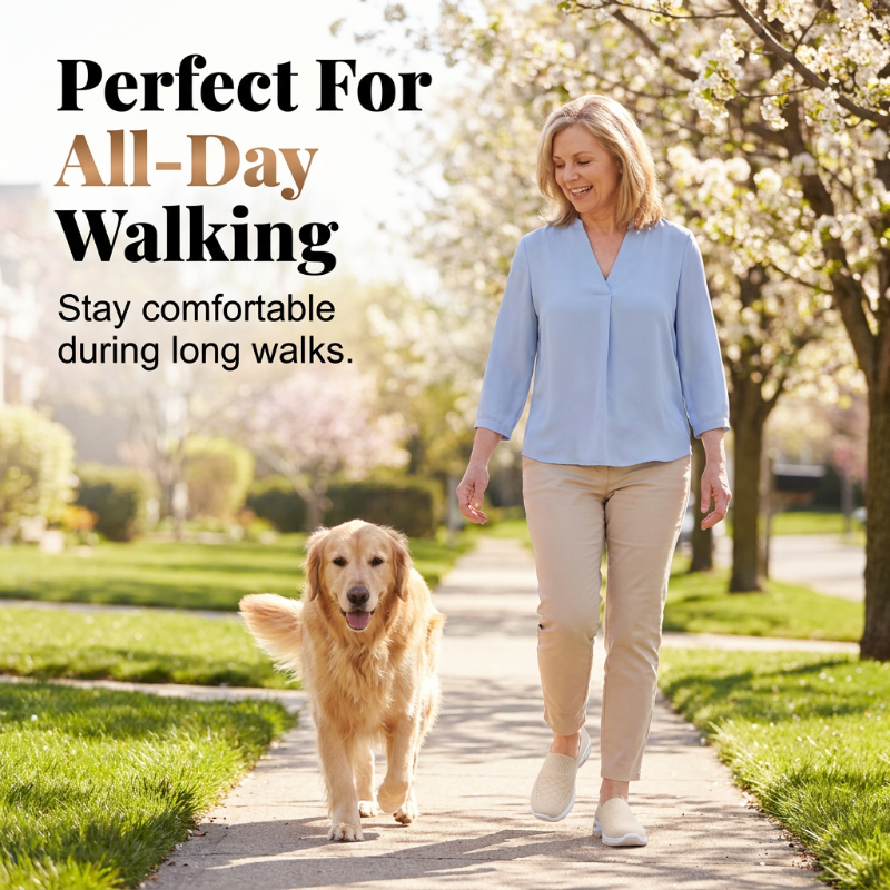 Chaussures plates pour femmes, respirantes et confortables