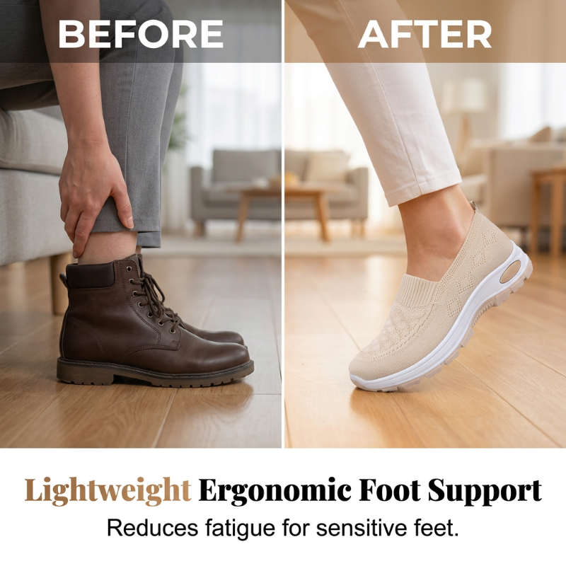 Chaussures plates pour femmes, respirantes et confortables