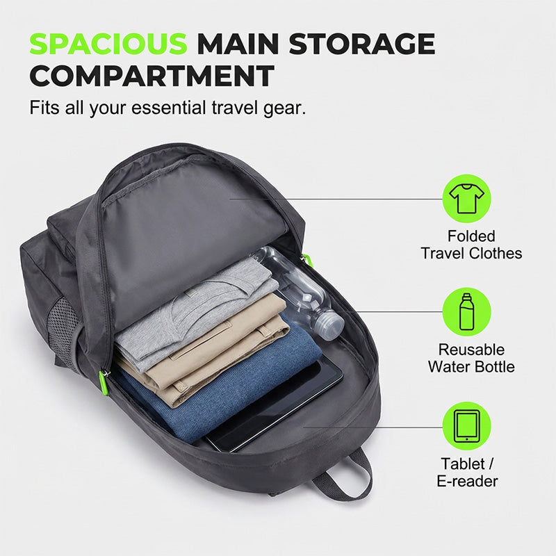 💼Sac à dos pliable et convertible 3 en 1 - Voyagez en toute simplicité✨
