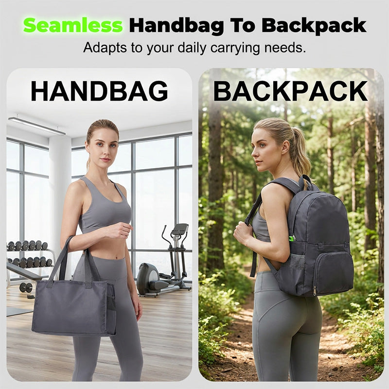 💼Sac à dos pliable et convertible 3 en 1 - Voyagez en toute simplicité✨