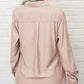 👚 60% DE RÉDUCTION ☀️ Chemise femme unie – Col, manches longues & boutonnage – Tissu doux, facile à assortir avec jean, jupe ou veste – intemporelle et polyvalente 🕶️✨