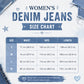 Jean pour femme à taille asymétrique et jambes larges