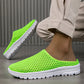 Mules en maille confortables et respirantes