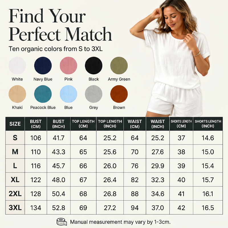 Ensemble 2 pièces pour femme : haut à manches courtes et short