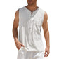 Débardeur décontracté à lacets pour homme