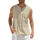 Débardeur décontracté à lacets pour homme