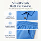 Ensemble 2 pièces pour femme : chemise boutonnée et short