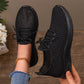 Chaussures de marche en tricot respirant pour femme