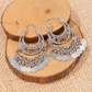 Boucles d'oreilles pendantes élégantes de style vintage en forme de U