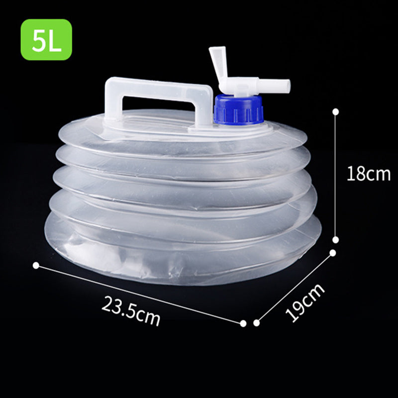 📢 PROMO LIMITÉE -50% ! 💧 Jerricane Pliable avec Robinet – Gain de Place, Compact, 5 Tailles de 3L à 15L, Idéal Camping & Outdoor 🏕
