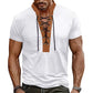 T-shirt décontracté à manches courtes pour homme