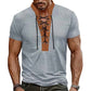 T-shirt décontracté à manches courtes pour homme