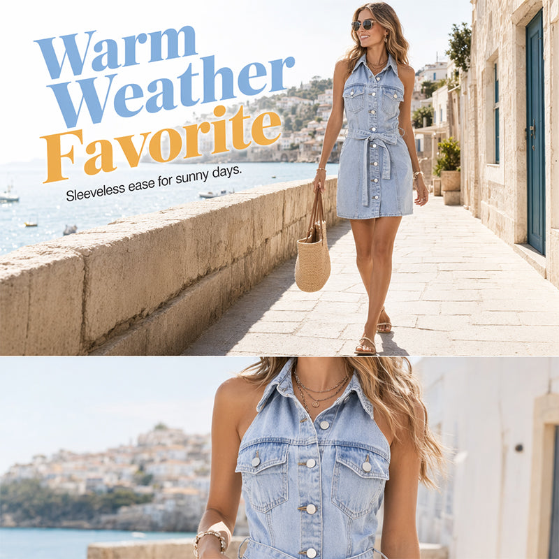 🧵Jupe en jean cintrée élégante