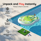 ⛳Jouet gonflable de golf pour l'eau