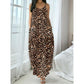 👗 50% DE RÉDUCTION 🐆 Robe maxi à bretelles spaghetti imprimé léopard – Fluide, légère & audacieuse – Parfaite pour l’été, la plage ou une soirée tendance – look sauvage et élégant ✨🌿