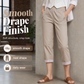 📢📢50% DE RÉDUCTION !! ⏰Pantalon Casual Slim Fit Raccourci Femme