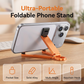 📱Mini support de téléphone en aluminium, porte-clés et support de bureau pliable – Un petit gadget, un grand confort ✨