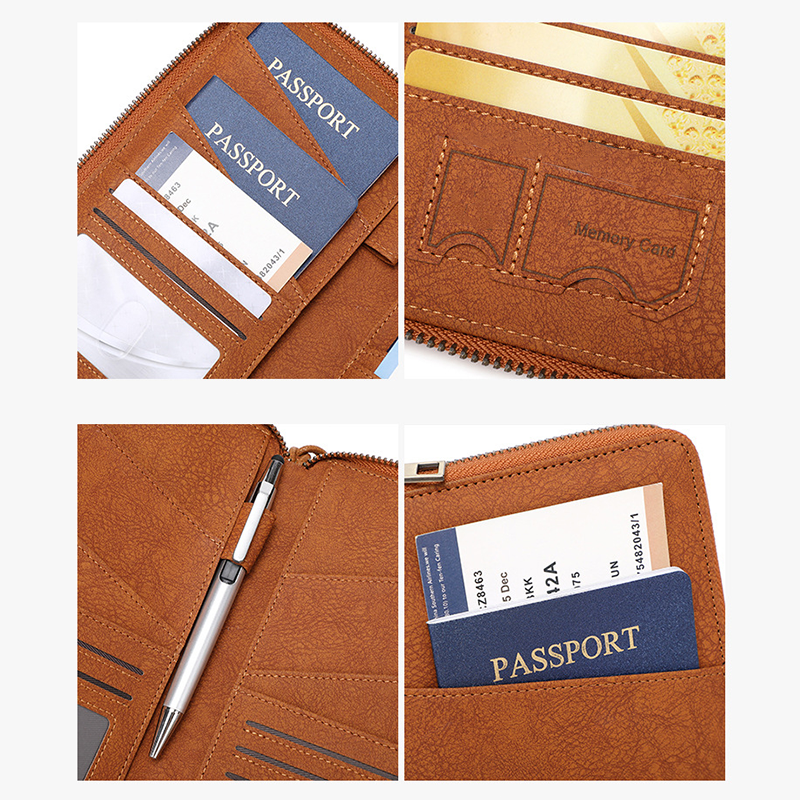 📢📢50 % DE RÉDUCTION !! ⏰Porte-Passeport Familial Anti-Ondes
