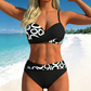 👙 50% DE RÉDUCTION ! 🌺 Bikini d'été à imprimé – Sexy, deux pièces & polyvalent – Parfait pour la plage, la piscine ou le bronzage – léger, confortable & séchage rapide ☀️✨