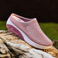 Sandales plateforme en maille respirante pour femmes