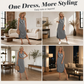🔥-50%👗 Robe Tank Femme Sans Manches – Coupe Ample Col Rond Imprimé Cœur