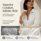 Chemise demi-boutonnée ample pour femme, style décontracté
